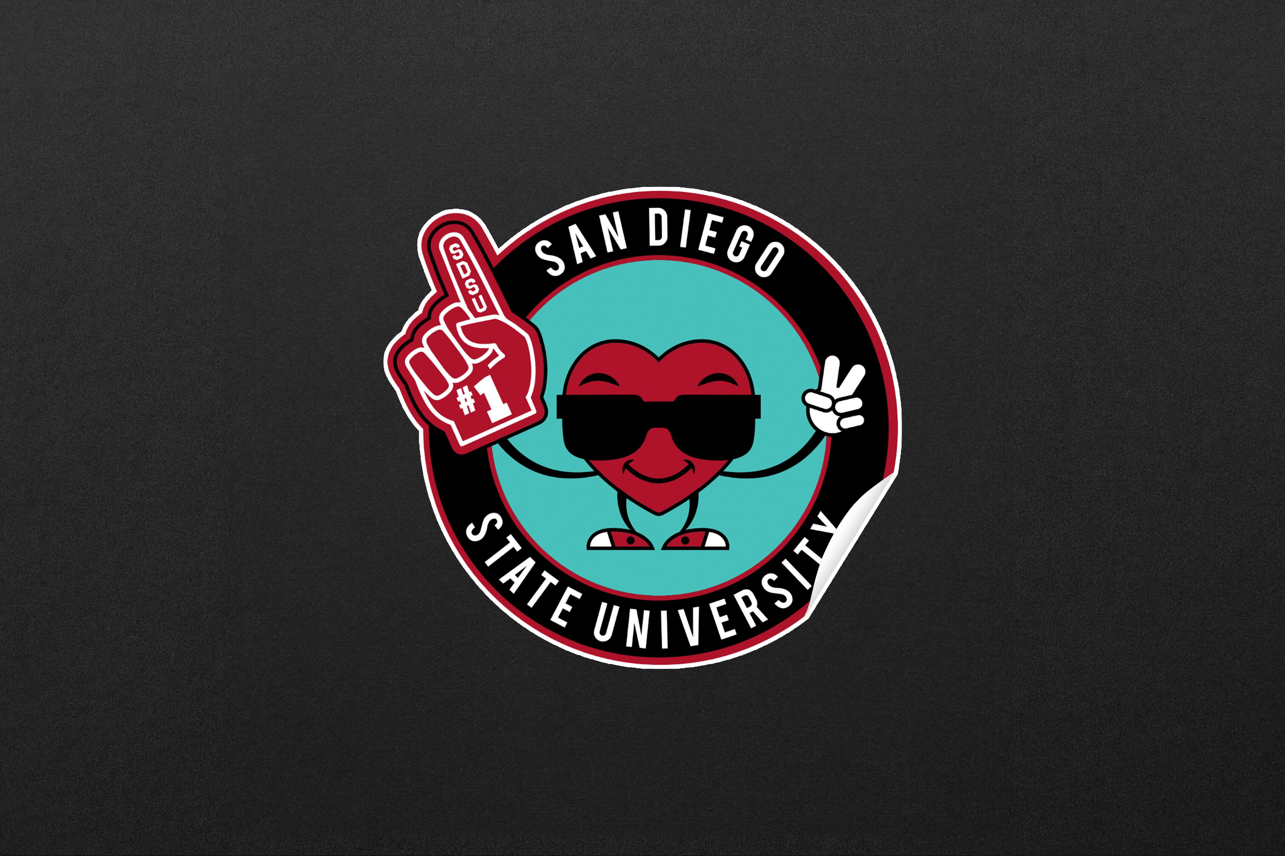 SDSU sticker