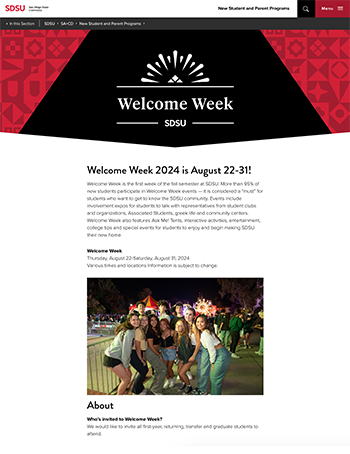 nspp welcome week